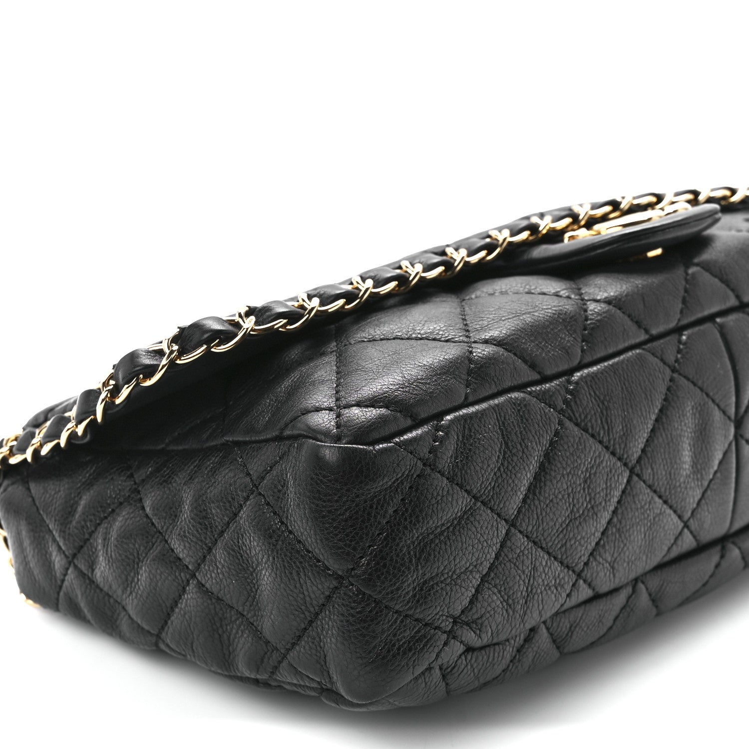 Chanel Calfskin Quilted Medium Chain Me Flap Black 9 of 10
