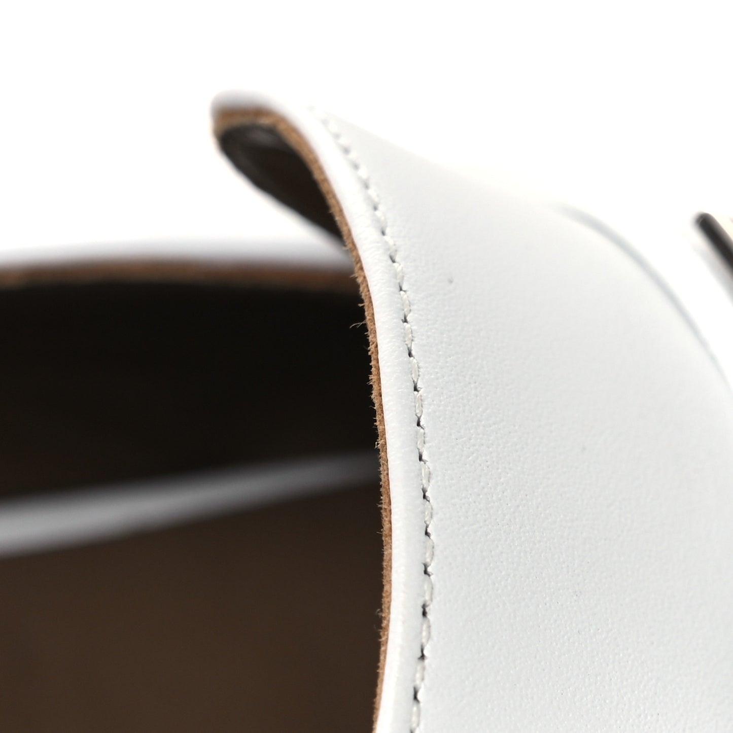 Calfskin Oz Mules 38 White