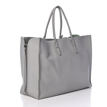 Balenciaga Veau Papier A4 Zip Around Tote Gris Glace 3 of 11