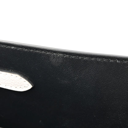 Versace Grained Calfskin Small La Medusa Top Handle Bag Optical White 13 of 14