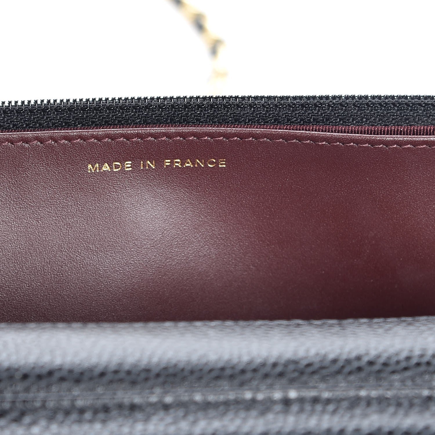 Chanel Caviar Quilted Wallet On Chain WOC Black 7 of 9