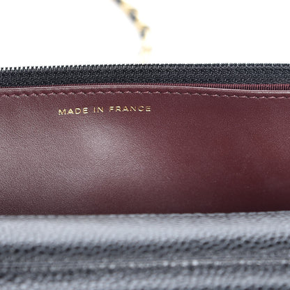 Chanel Caviar Quilted Wallet On Chain WOC Black 7 of 9