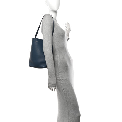 The Row Grained Calfskin Medium N/S Park Tote Bluestone 2 of 13