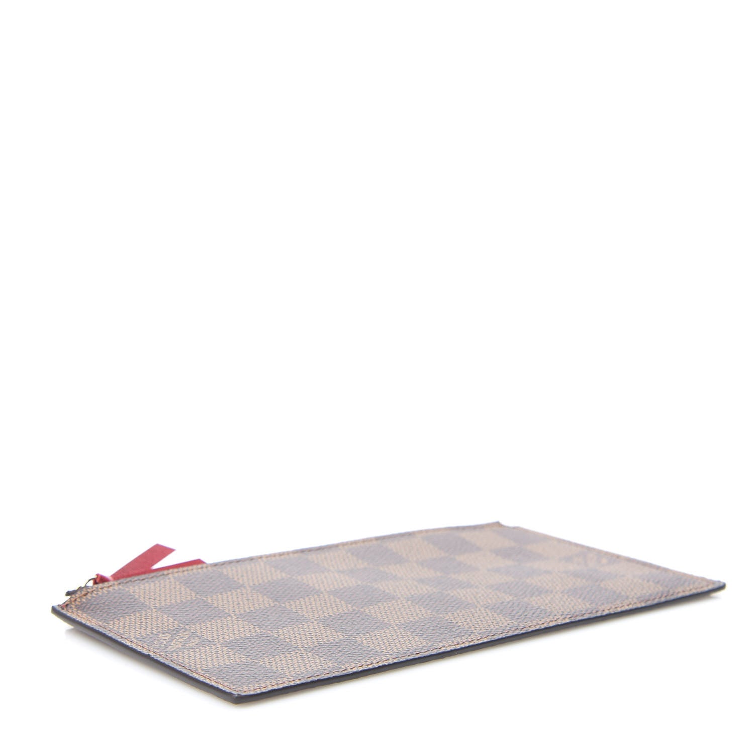 Louis Vuitton Damier Ebene Felicie Chain Wallet Zippered Insert 3 of 5
