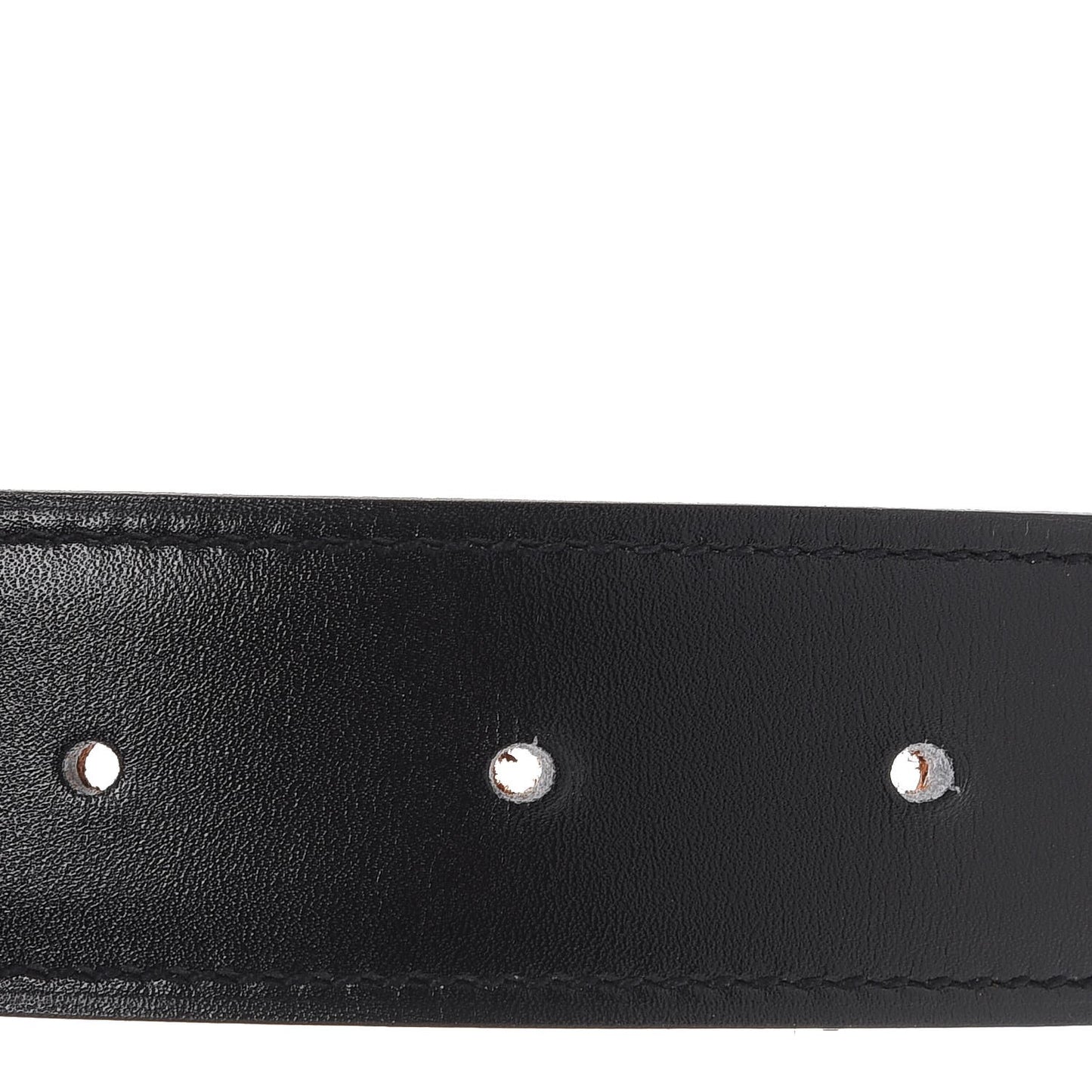 Box Togo 32mm Guilloche H Belt 90 Black Gold