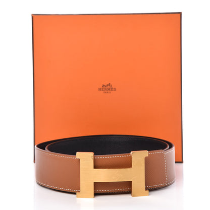 Hermes Epsom 42mm Constance 2 H Belt 95 Gold Black 10 of 10