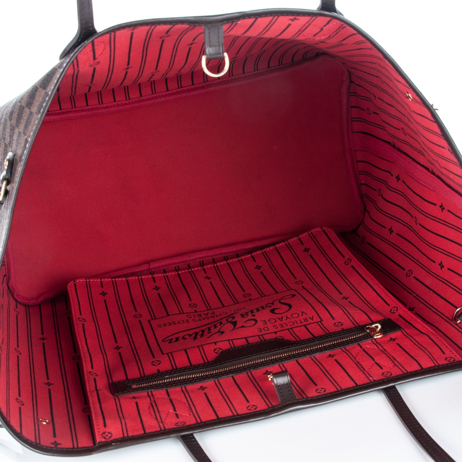 Louis Vuitton Damier Ebene Neverfull GM 5 of 8