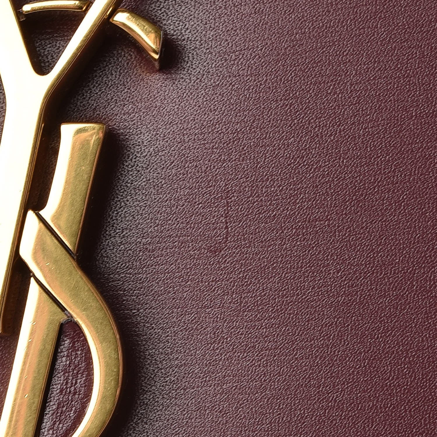 Saint Laurent Calfskin Monogram Marceau Crossbody Bag Rouge Legion 8 of 8