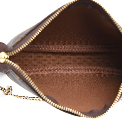 Louis Vuitton Monogram Mini Pochette Accessories 4 of 9