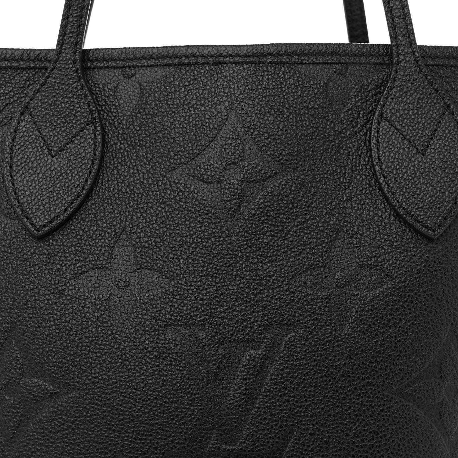Louis Vuitton Empreinte Monogram Giant Neverfull MM Black 8 of 10