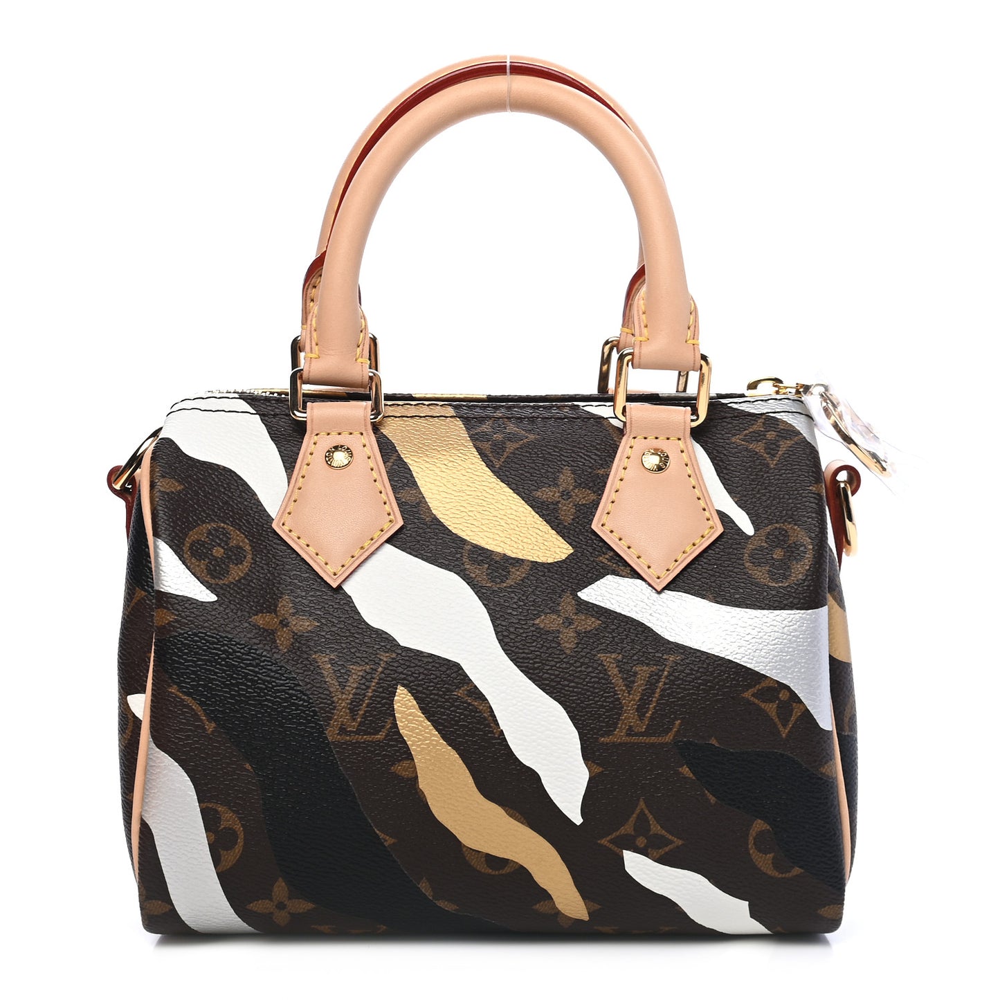 X LOL Monogram Speedy BB Gold Silver