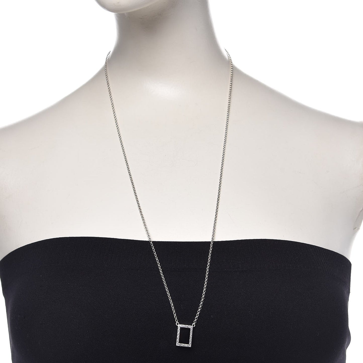 Sterling Silver Tiger's Eye Black Onyx Classic Chain Necklace