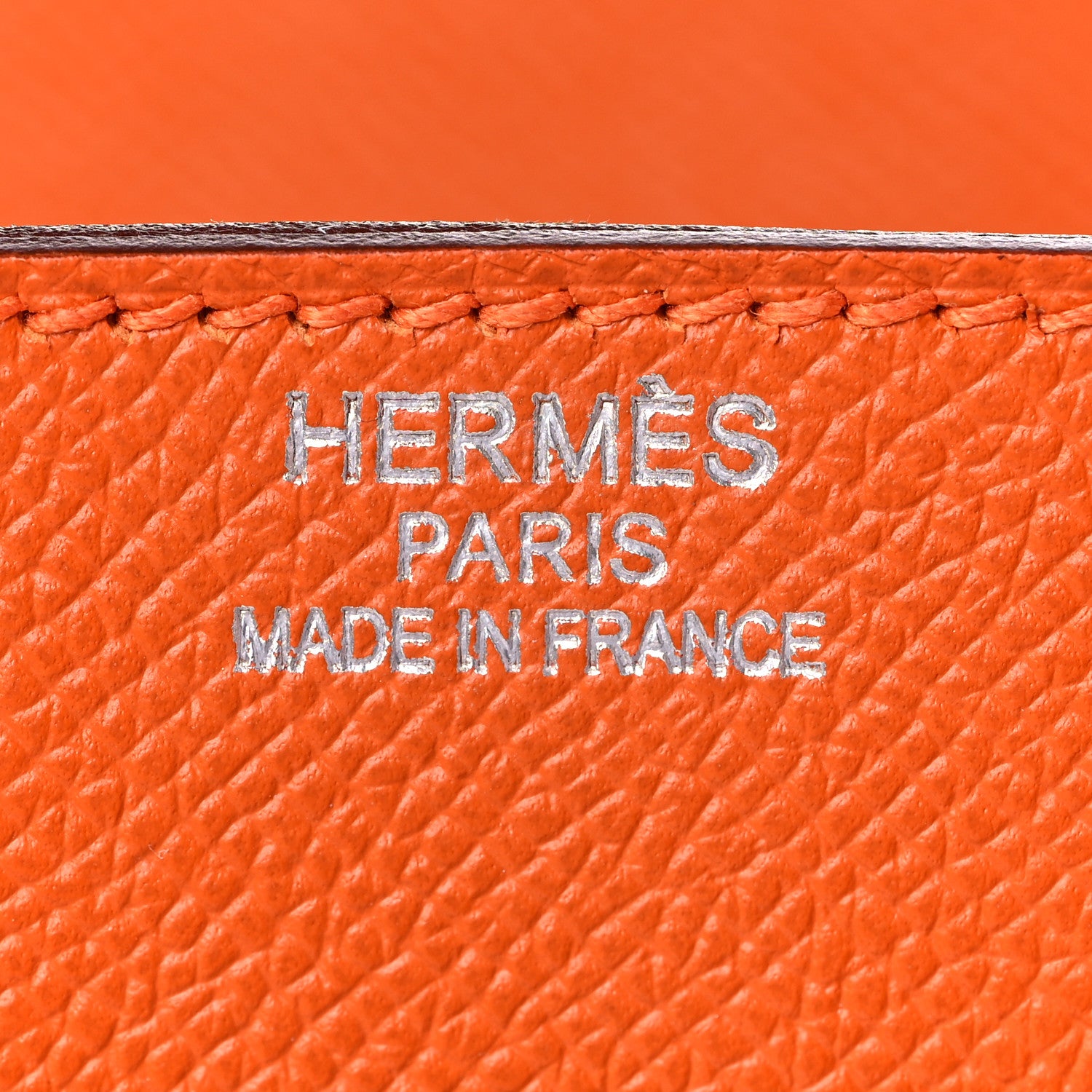 Hermes Epsom Birkin 35 Orange 22 of 34