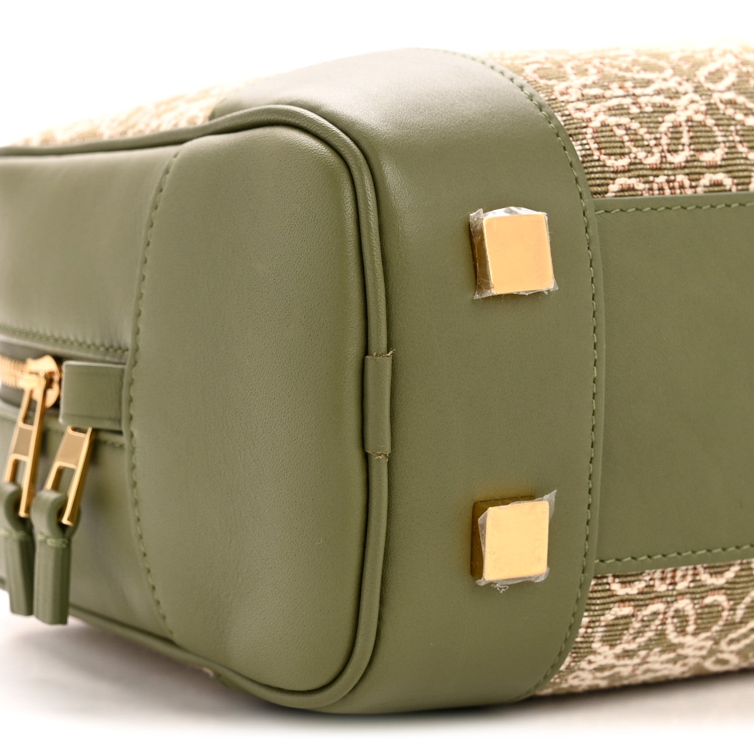 Loewe Jacquard Anagram Calfskin Amazona 23 Avocado Green 8 of 12