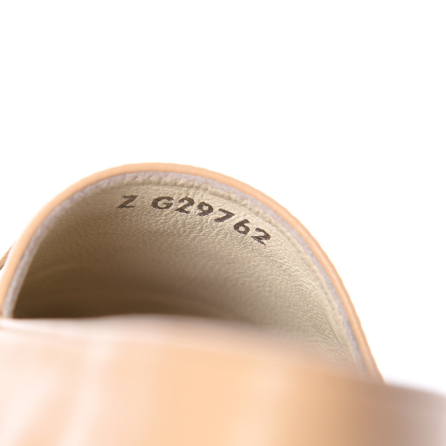 Lambskin CC Espadrilles 39 Beige Black