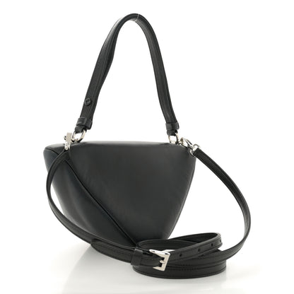 Prada Nappa Padded Signaux Triangle Crossbody Black 3 of 12