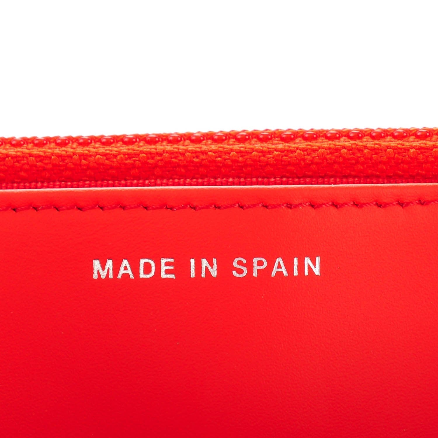 Chanel Patent Striped Wallet On Chain WOC Red 7 of 8