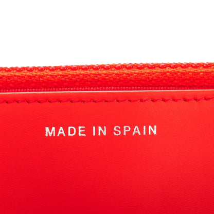 Chanel Patent Striped Wallet On Chain WOC Red 7 of 8