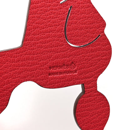 Hermes Taurillon Clemence Chevre Mysore Petit H Royal Poodle Bag Charm 3 of 3