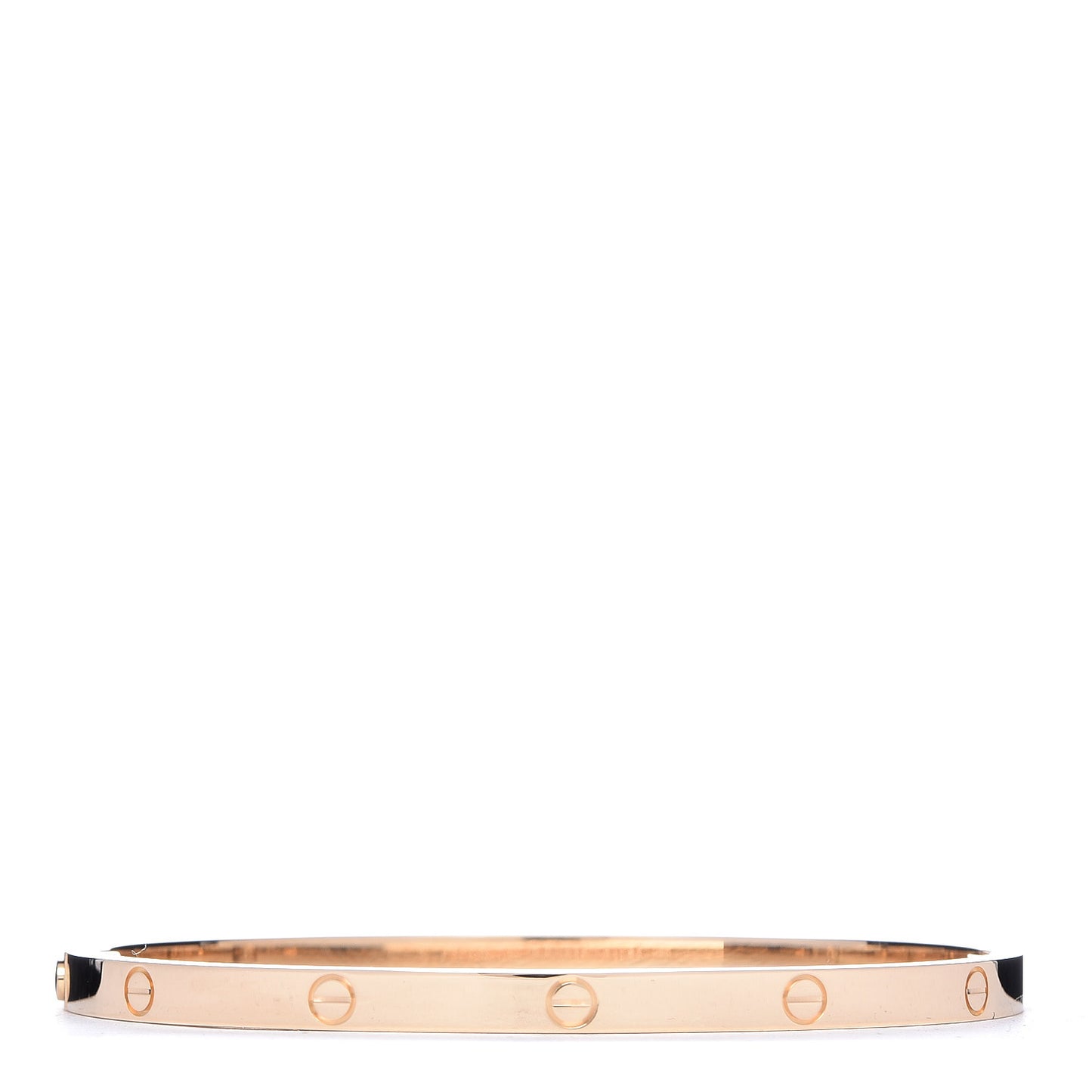 18K Yellow Gold Small LOVE Bracelet 16