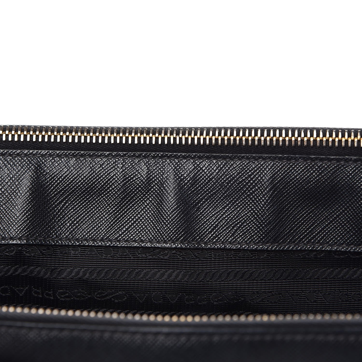 Prada Saffiano Medium Galleria Double Zip Tote Black 11 of 25