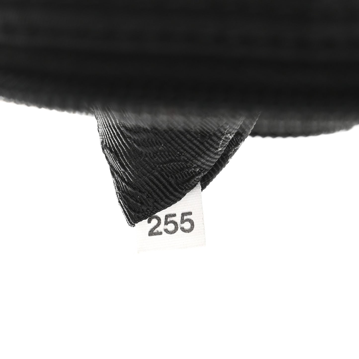 Re-Nylon Vela Saffiano Pocket Double Zip Shoulder Bag Black