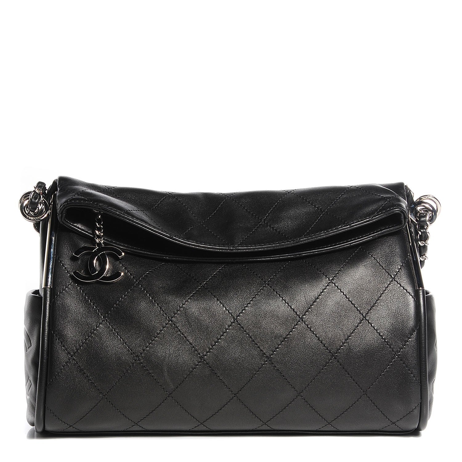 Chanel Lambskin Medium Ultimate Soft Tote Black 1 of 8