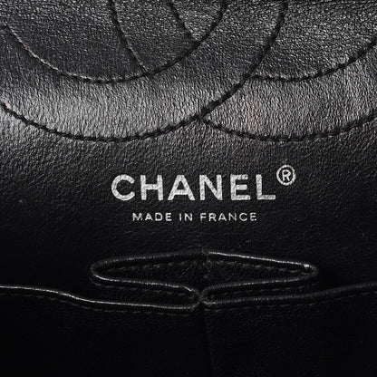 Chanel Metallic Aged Calfskin 2.55 Reissue 226 Flap So Black 7 of 10