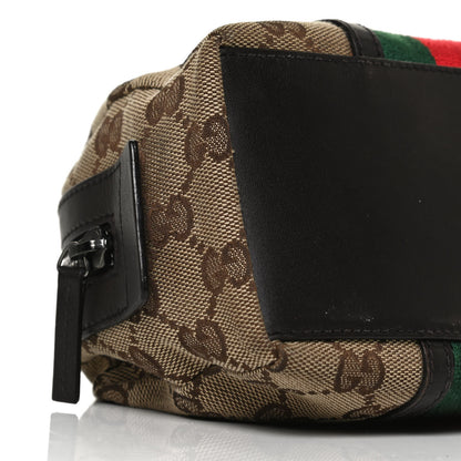 Gucci Monogram Web Small Cosmetic Case Dark Brown 8 of 11