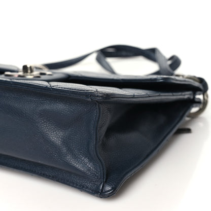 Chanel Caviar Quilted Large Retro Class Flap  Navy 10 of 10