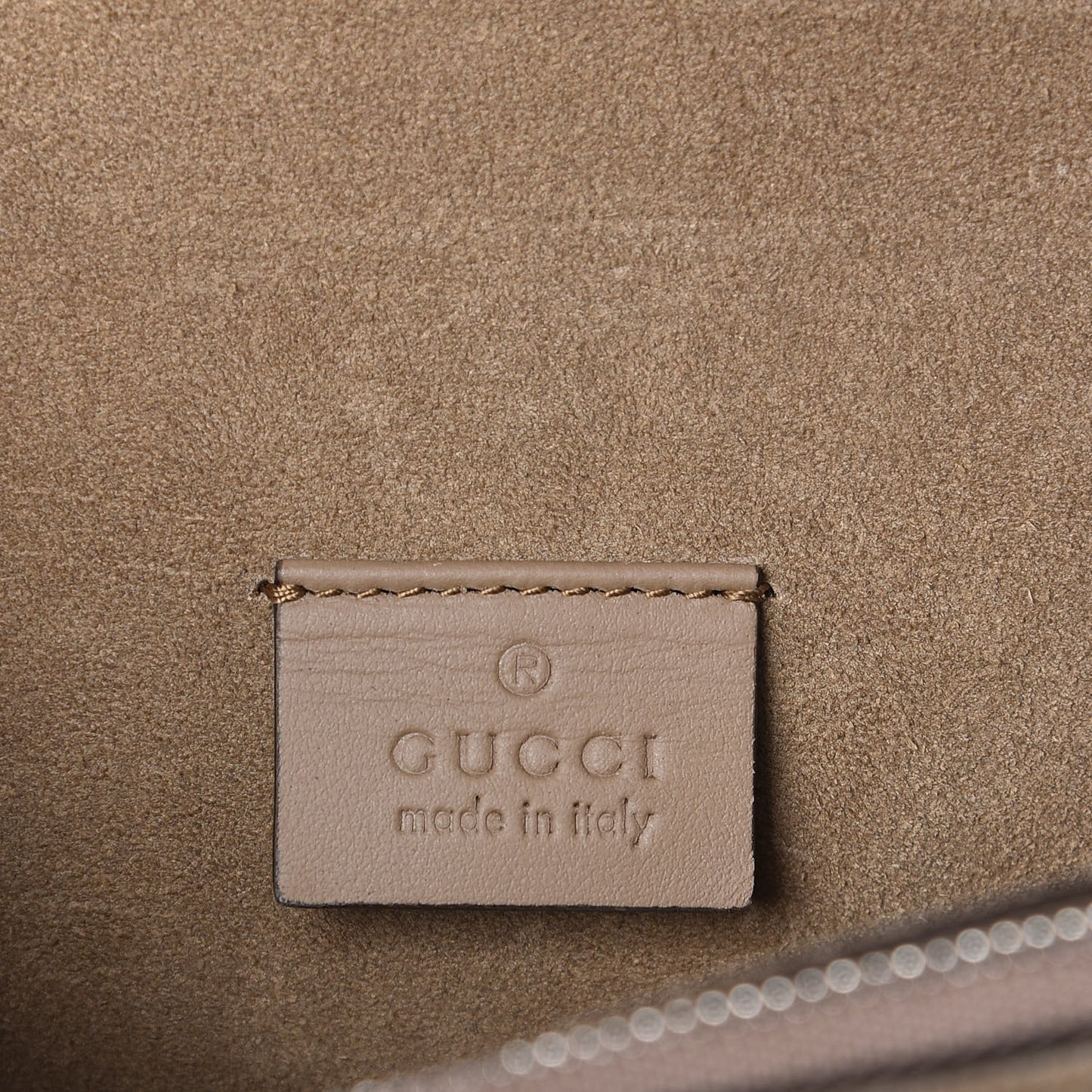GG Supreme Monogram Small Dionysus Shoulder Bag Taupe