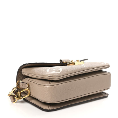 Louis Vuitton Empreinte Monogram Giant Pochette Metis East West Tourterelle Creme 4 of 10