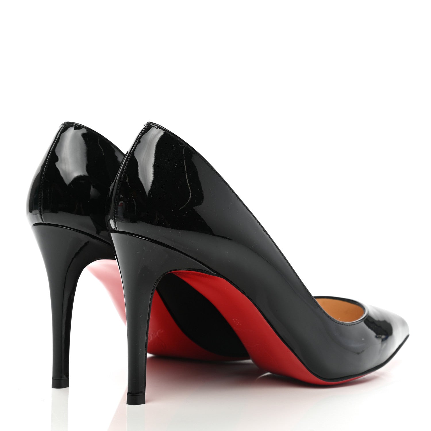 Christian Louboutin Patent Pigalle 85 Pumps 39 Black 4 of 10