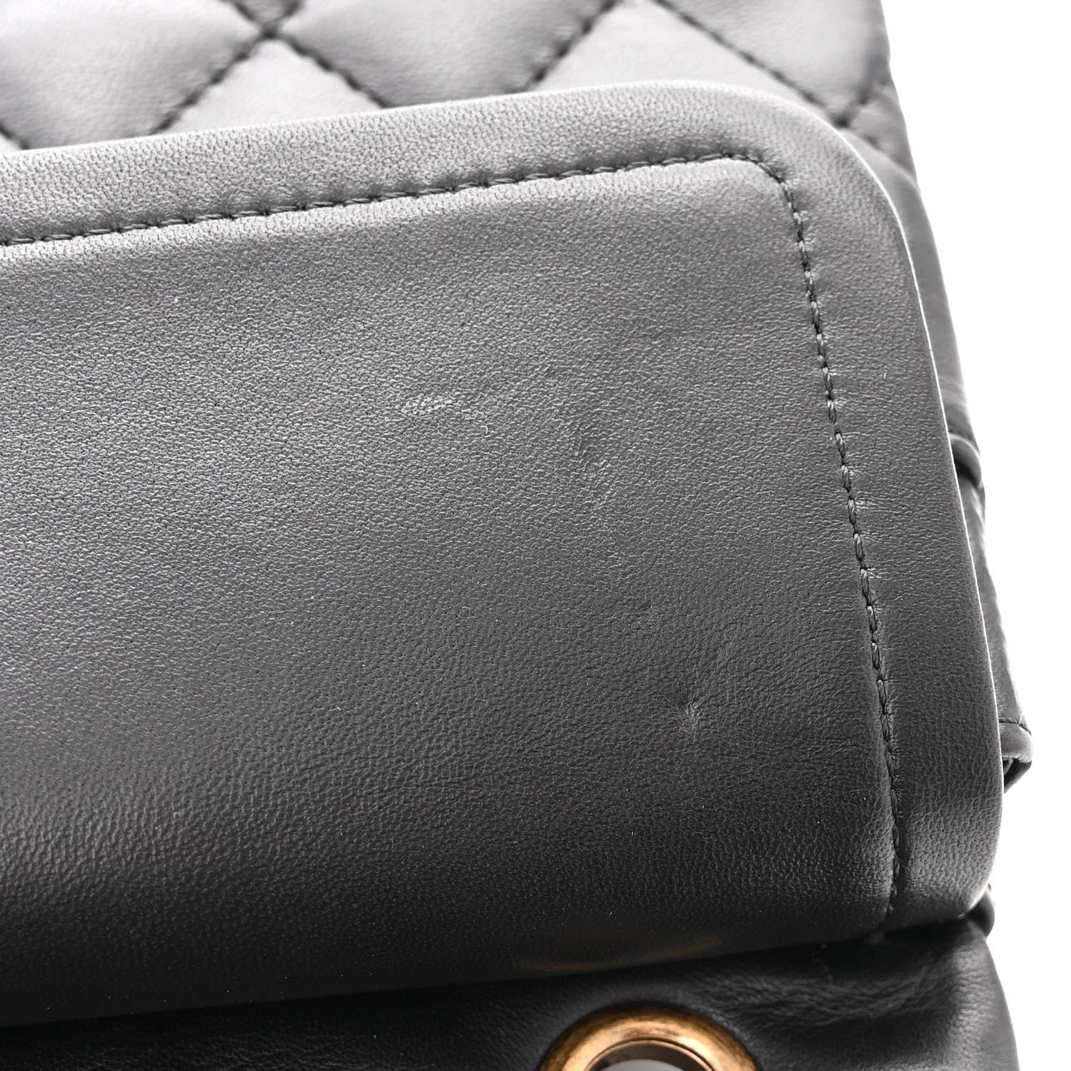 Chanel Lambskin Quilted 2.55 Reissue 226 Flap Black 11 of 12