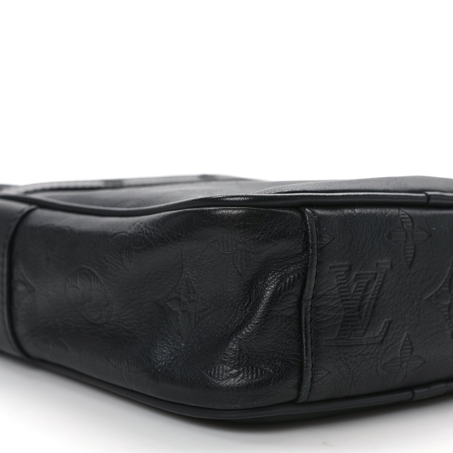 Louis Vuitton Calfskin Monogram Shadow Danube PM Black 8 of 12