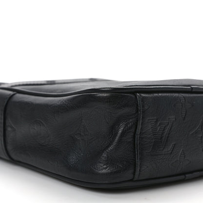 Louis Vuitton Calfskin Monogram Shadow Danube PM Black 8 of 12