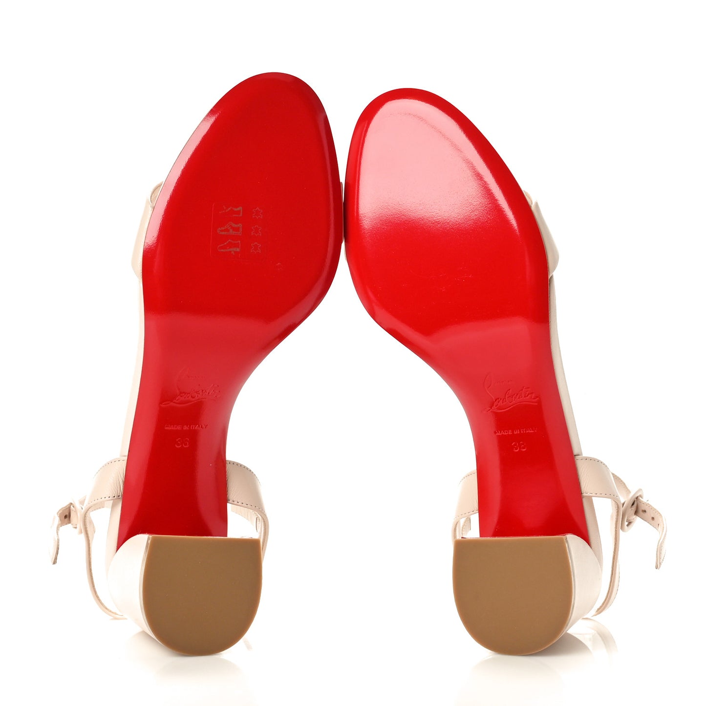 Nappa Miss Jane 55 Sandal Pumps 38 Leche