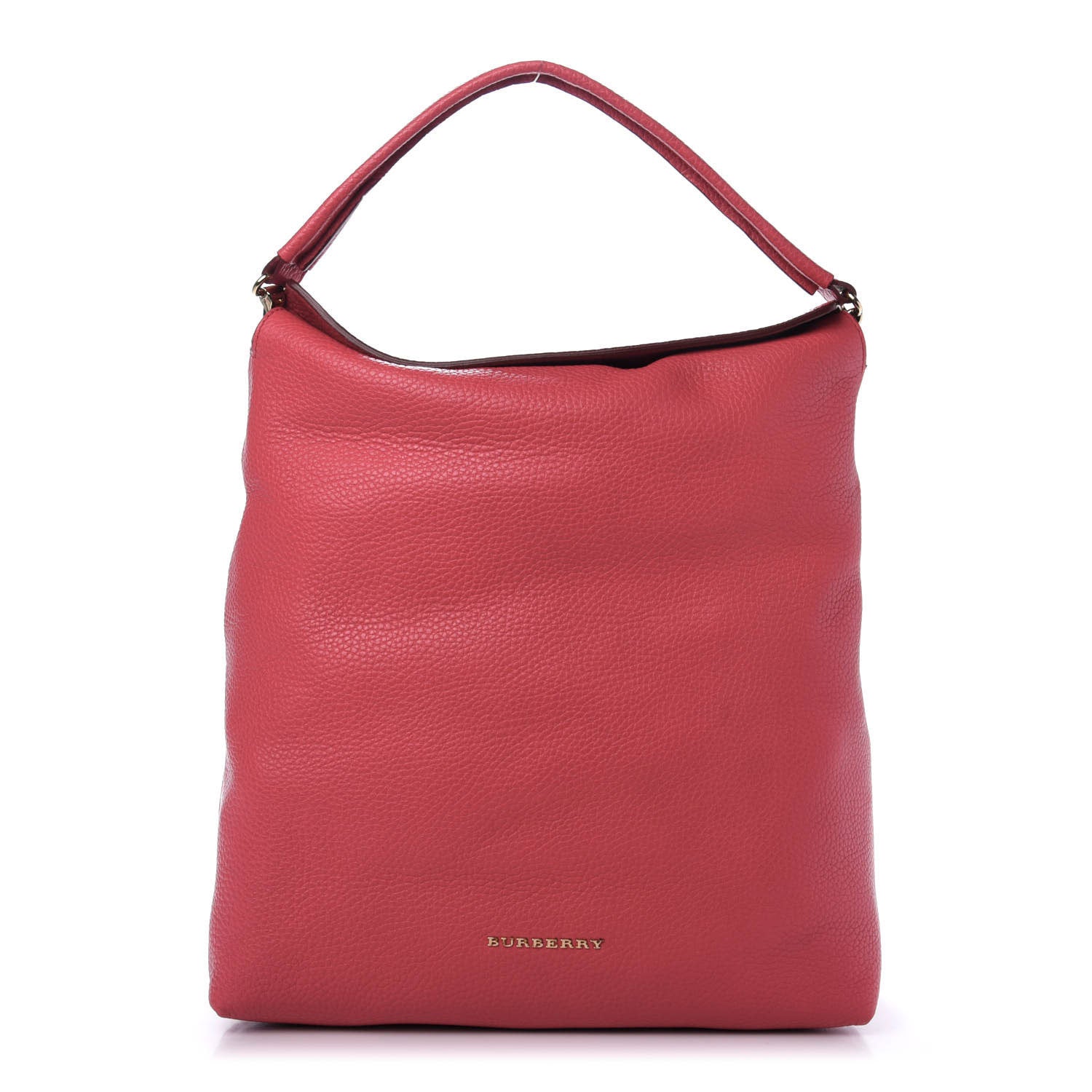 Burberry Grainy Calfskin Medium Cale Hobo Pink Azalea 1 of 11
