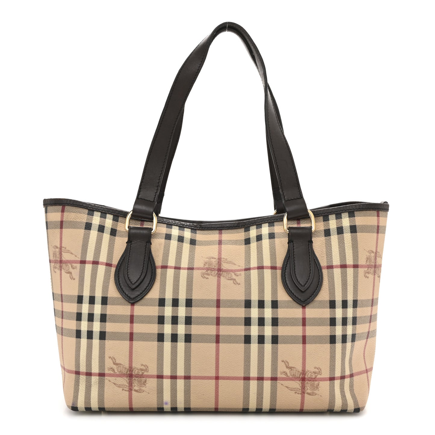 Haymarket Check Medium Regent Tote Chocolate