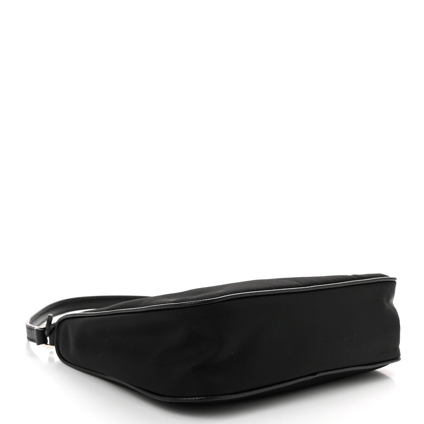 Tessuto Nylon Saffiano Mini Re-Edition 2005 Bag Black