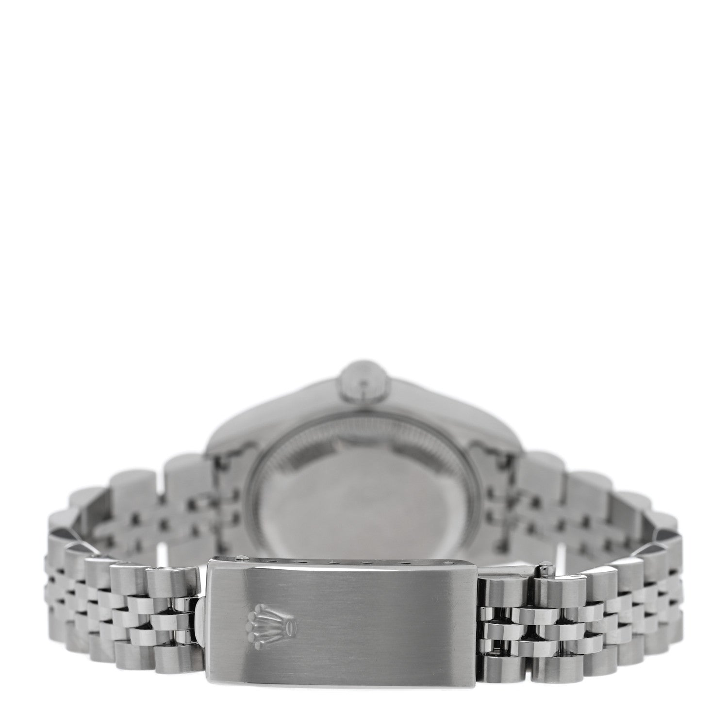 Rolex Stainless Steel 18K White Gold Diamond 26mm Oyster Perpetual Datejust Watch Silver 79174 3 of 4