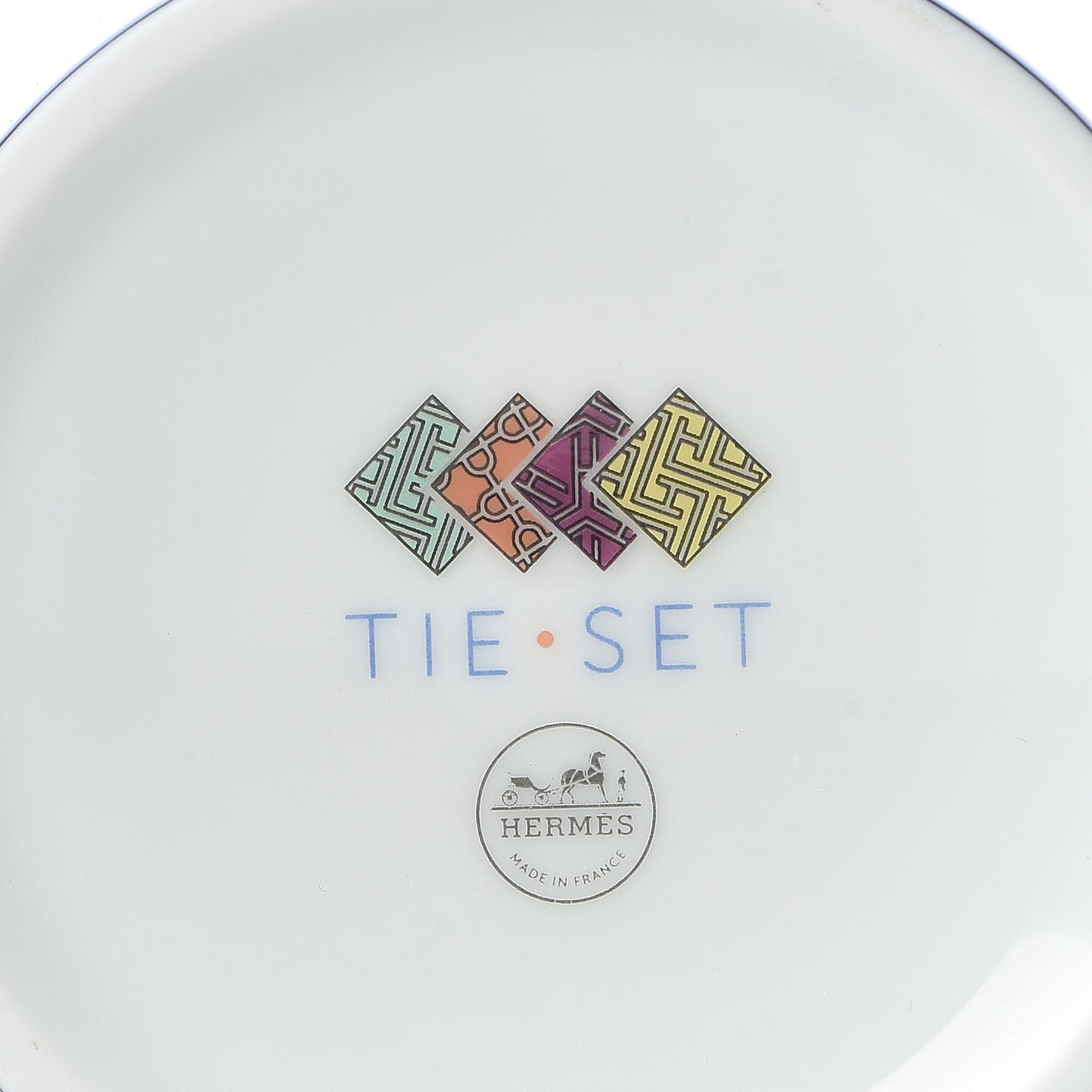 Porcelain Tie Set Mug