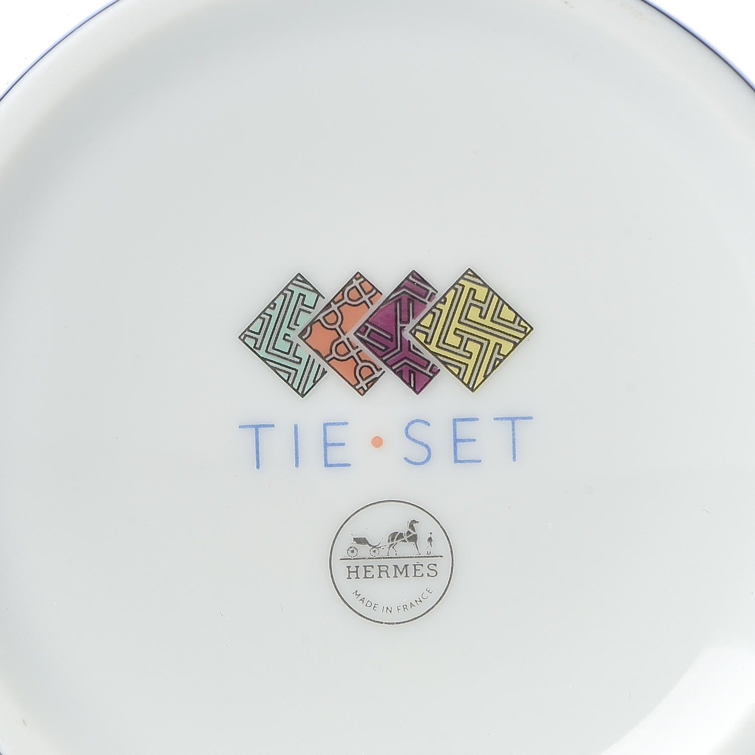 Hermes Porcelain Tie Set Mug 5 of 6
