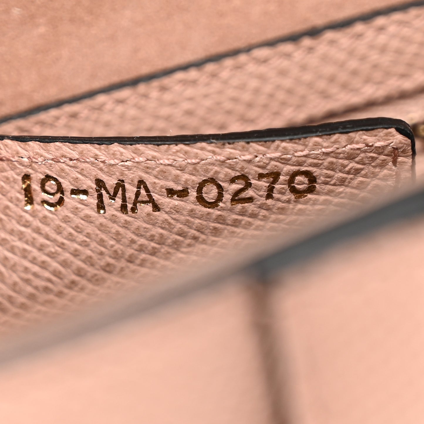 Grained Calfskin Saddle Bag Fard