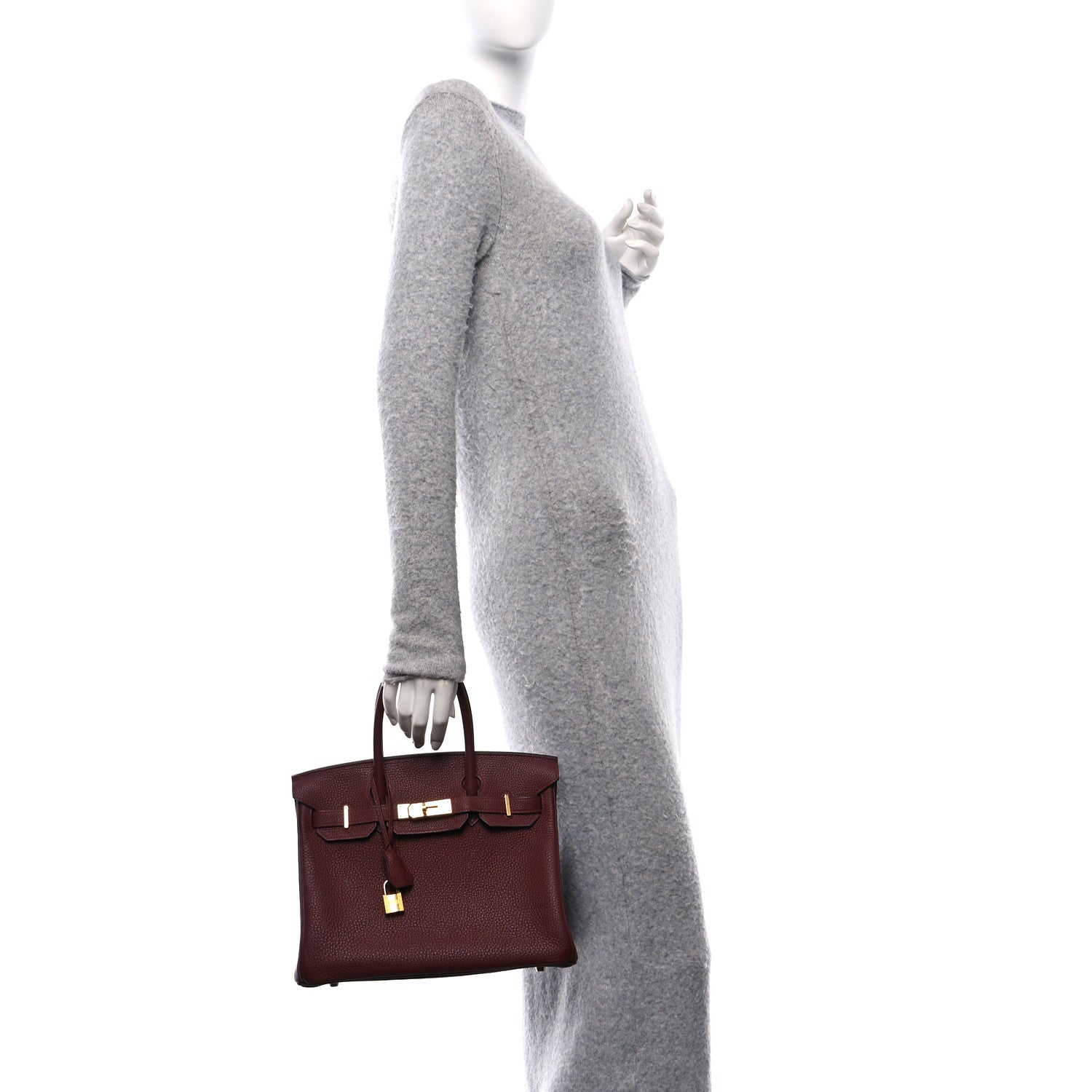 Hermes Togo Birkin 30 Rouge H 2 of 14