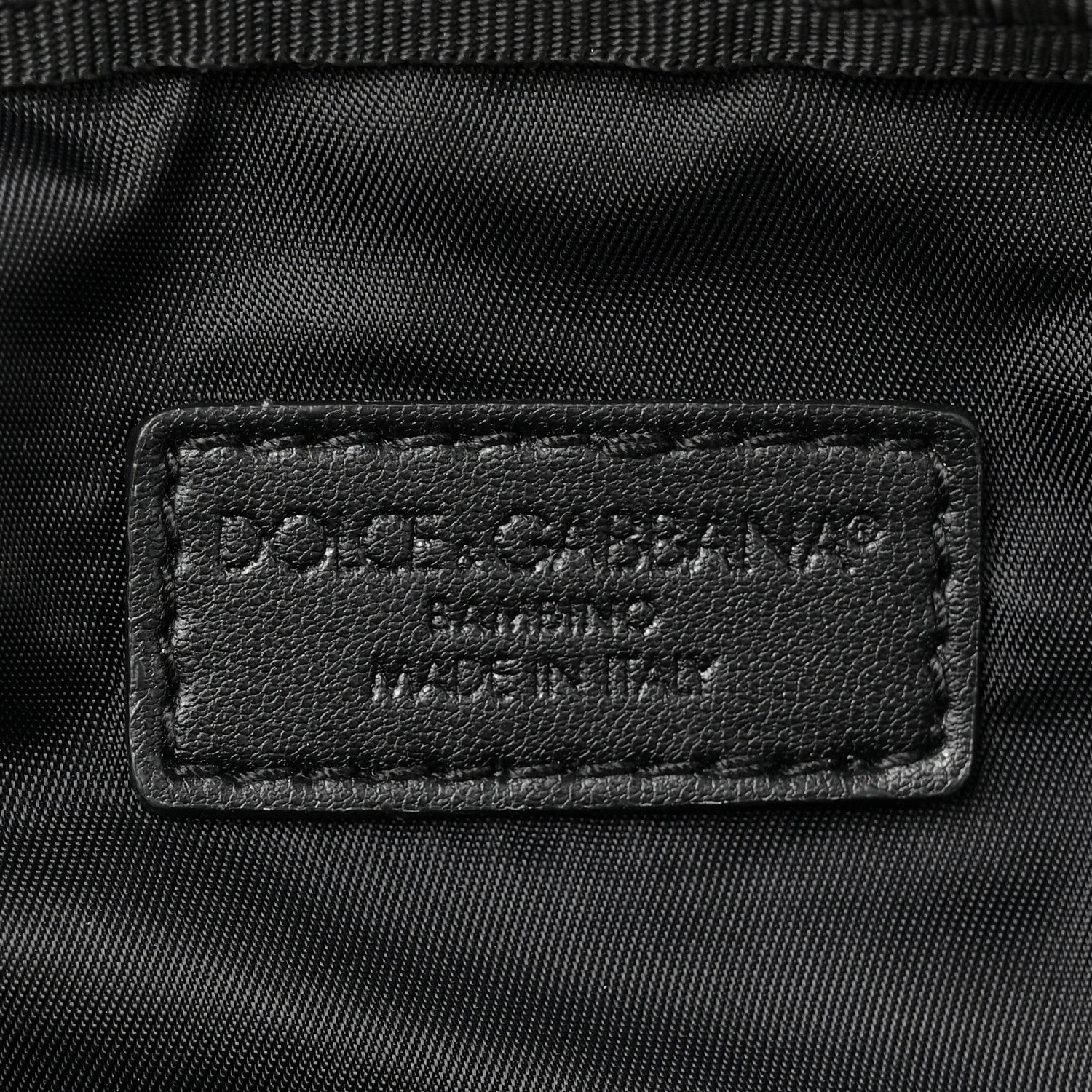 Dolce & Gabbana Nylon Logo Belt Bag Black 7 of 10