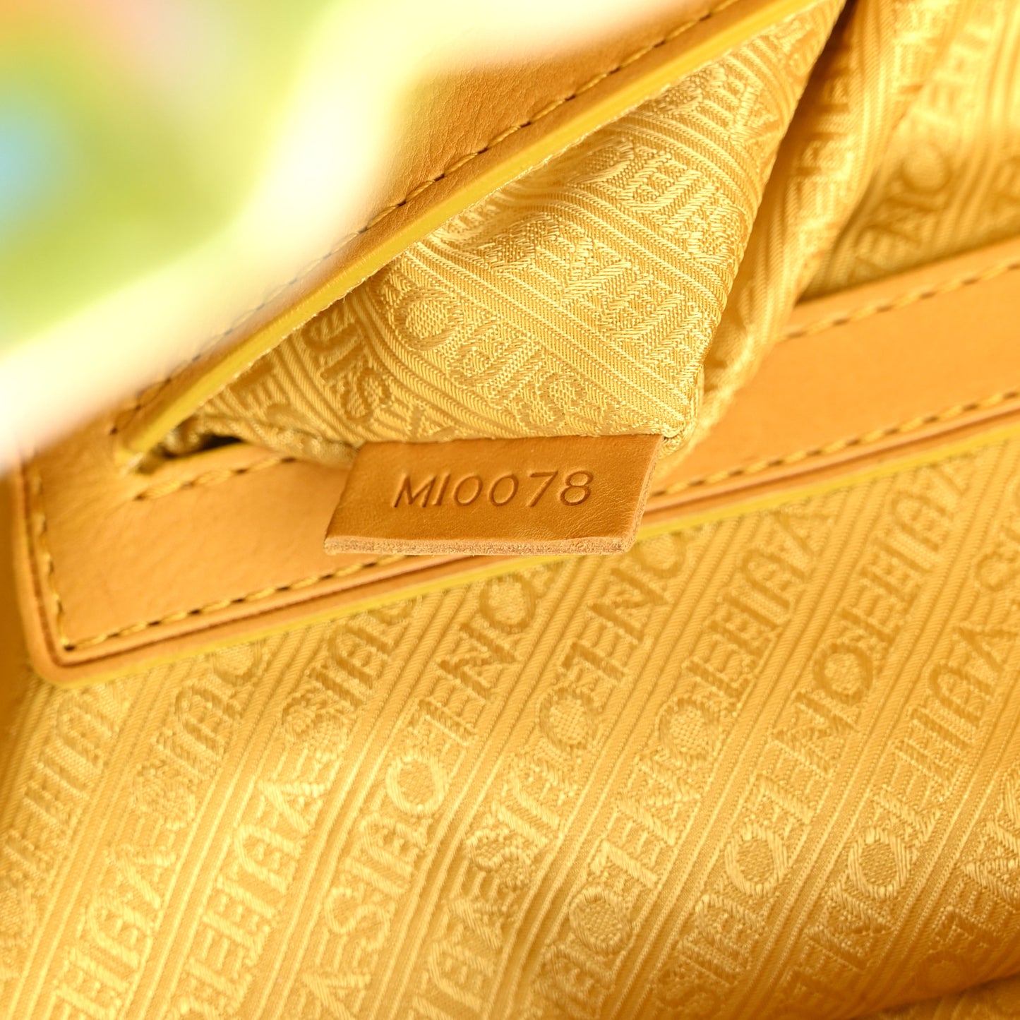 Monogram Pulp Defile Weekender PM Yellow