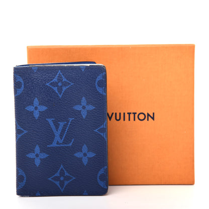 Louis Vuitton Taigarama Pocket Organizer NM Cobalt 8 of 9
