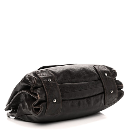 Chanel Glazed Caviar Pocket In The City Tote Brown 3 of 6