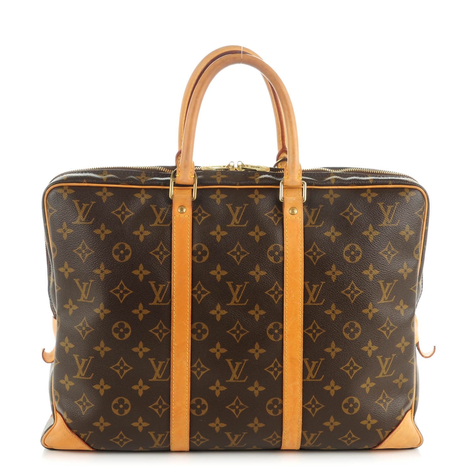 Louis Vuitton Monogram Porte-Documents Voyage Briefcase 1 of 9